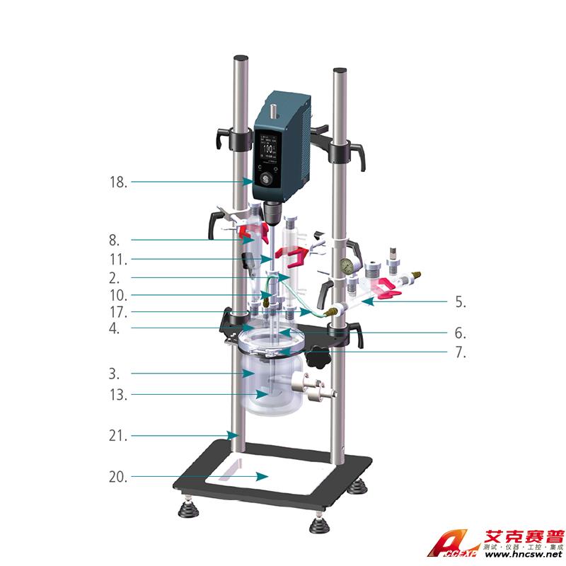 JULABO優(yōu)萊博 5000ml壓力反應(yīng)釜，（150mm法蘭開口）JRS-6429-245
