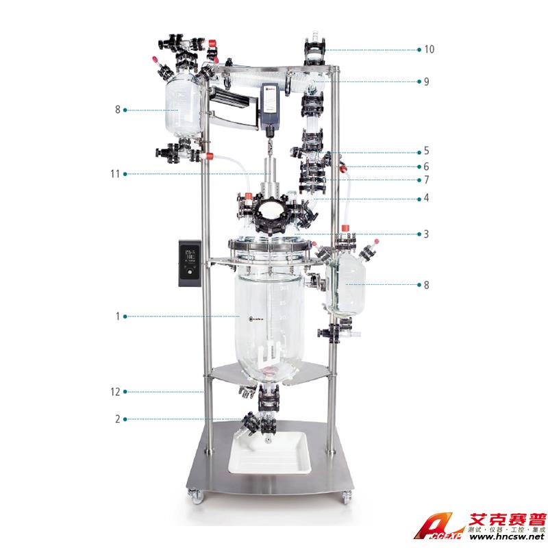 JULABO優(yōu)萊博 100L中試反應釜（臥式冷凝器）, KC-PLUS-CH100L
