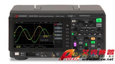 keysight是德 DSOX1202G 示波器：70/100/200 MHz，2 個模擬通道