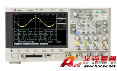 keysight是德 DSOX2014A 示波器：100 MHz，4 個模擬通道