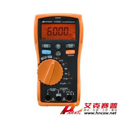 keysight是德 U1233A 手持式數(shù)字萬用表，3位半