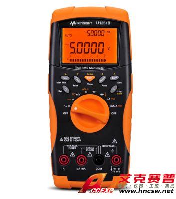 keysight是德 U1251B 手持式數(shù)字萬用表，4位半，基礎(chǔ)型