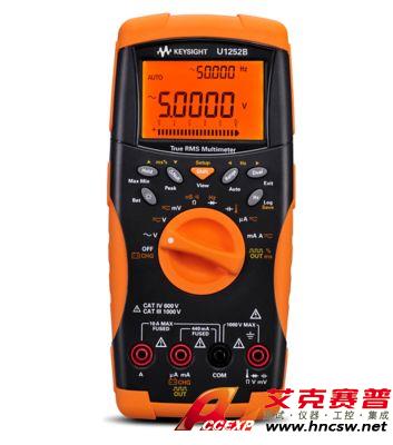 keysight是德 U1252B 手持式數(shù)字萬用表，4位半